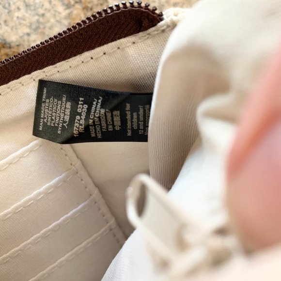 Relic/Fossil Small Striped Canvas Crossbody Bag w/Adjustable Strap in Fa… - Picture 5 of 10